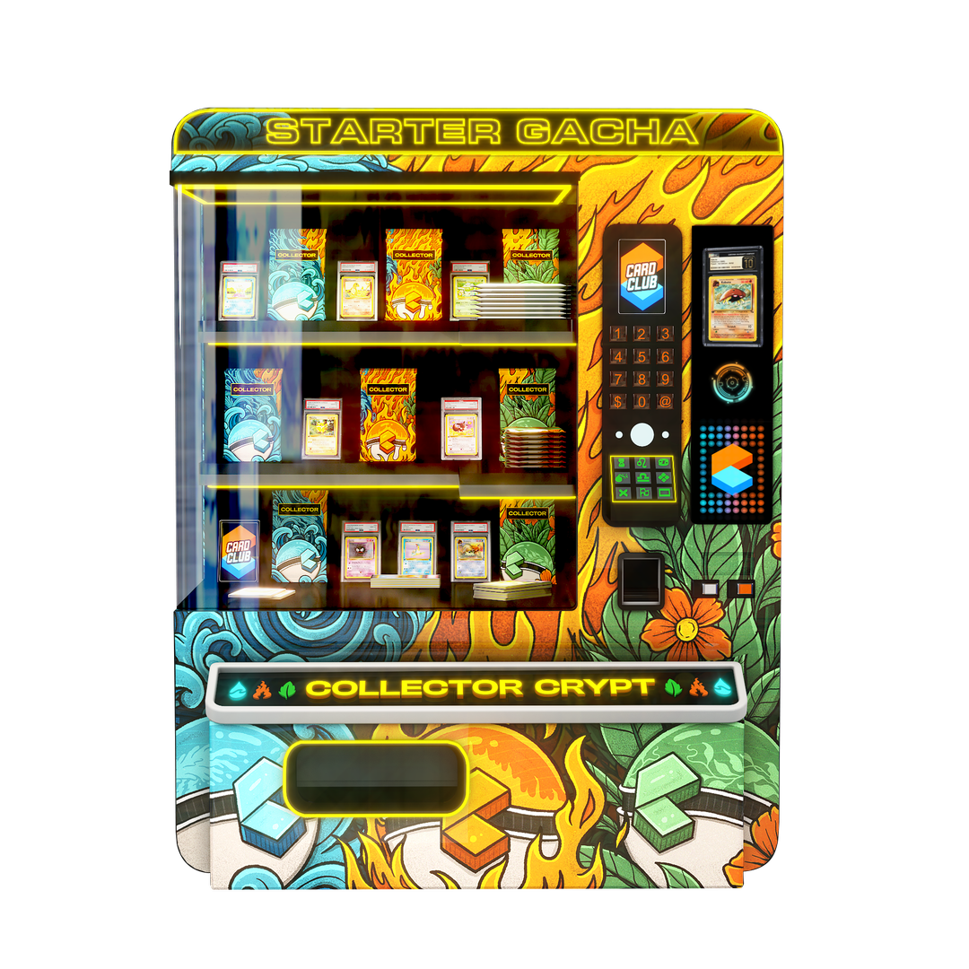 Selected collectible machine preview